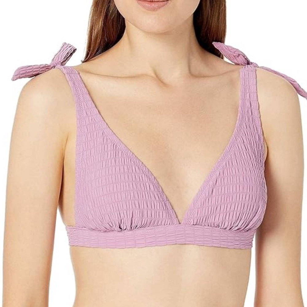 Jessica Simpson Dusty Rose Bikini Top